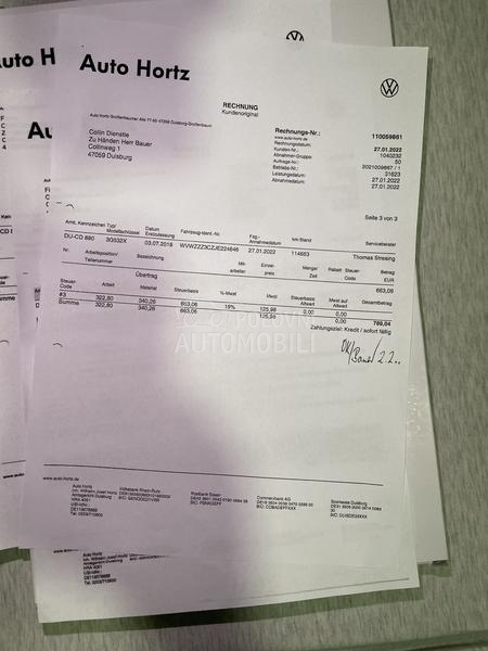 Volkswagen Passat B8 1,6 tdi iz nem acke