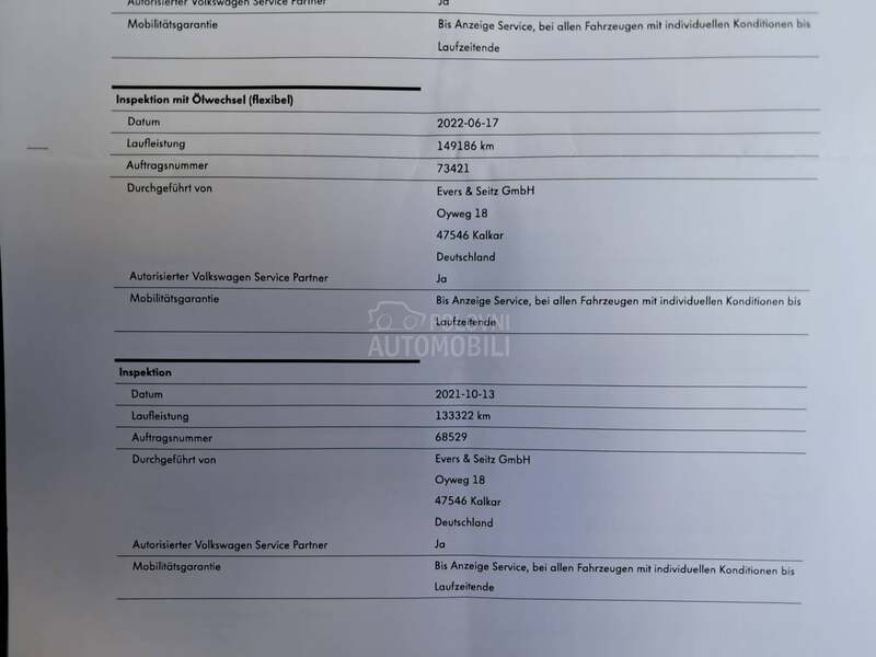 Volkswagen Passat B8 2,0 tdi iz nem acke