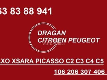 Prag - sajtna za Citroen C5 od 1996. do 2012. god.