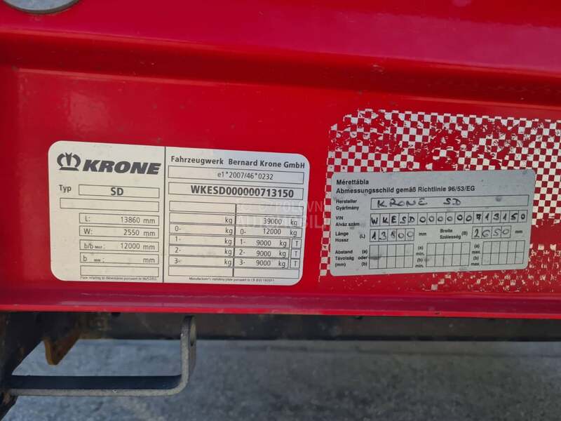Krone SD  Standard