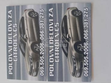 c5 delovi za Citroen C5 od 2001. do 2007. god.