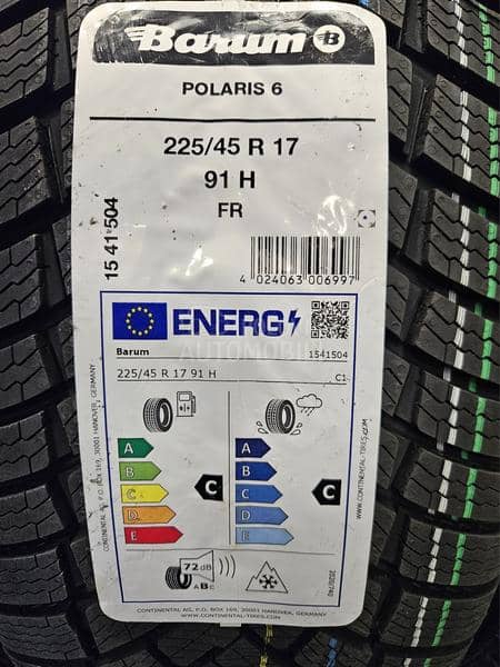 Barum 225/45 R17 Zimska
