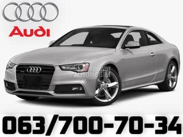 Ostali delovi 2.0 2.7 3.0 TDI za Audi A4, A5, A6 ... od 2008. do 2016. god.