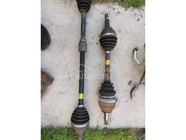 Poluosovine Meriva B 1.4 Turbo za Opel Meriva od 2011. do 2016. god.