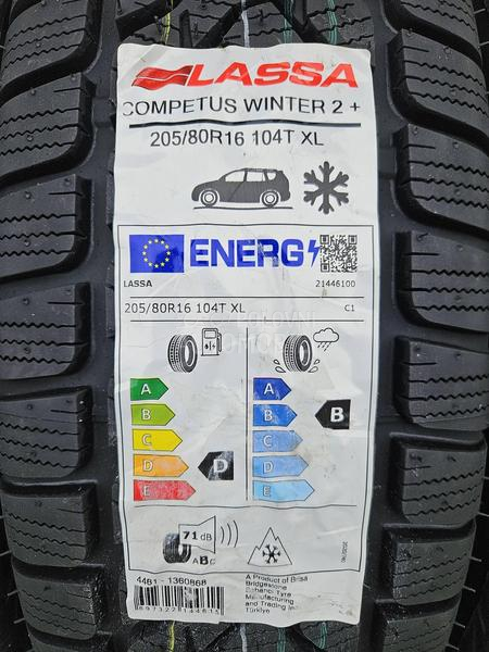 Lassa 205/80 R16 Zimska