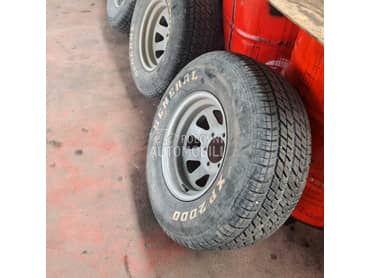 Aluminijumske felne Land cruzer 15" 