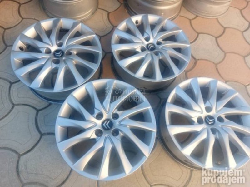 Aluminijumske felne citroen pezo 17" 4 x 108