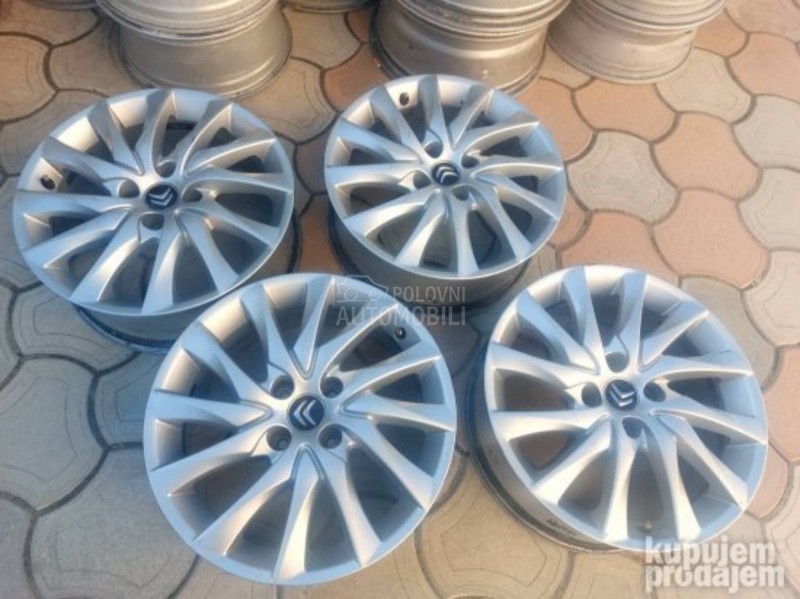 Aluminijumske felne citroen pezo 17" 4 x 108
