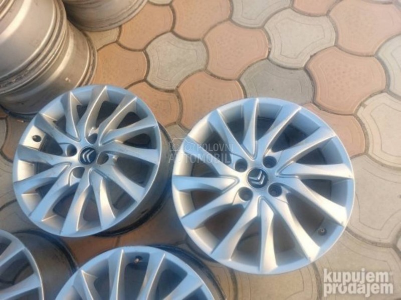 Aluminijumske felne citroen pezo 17" 4 x 108