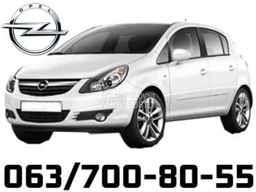 Ostali delovi 1.7 1.9 2.0 CDTI za Opel Meriva od 2000. do 2016. god.