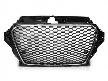 Maska RS hrom-crna 8V za Audi A3 od 2012. do 2016. god.