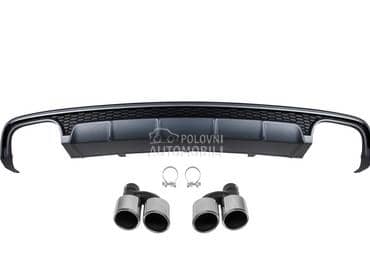 Difuzor A6 tip S6 C7 za Audi A6 od 2015. do 2018. god.