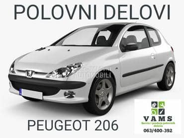Delovi za Peugeot 206 1998-2009