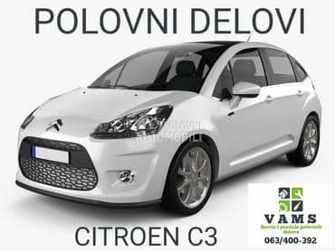 Delovi za Citroen C3 2009-2016