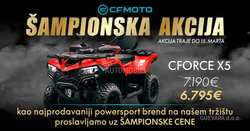 CFMOTO CFORCE X5 EPS - AKCIJA
