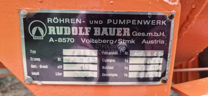 Welger Bauer 2200 litra