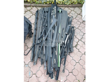 Lajsne vrata krovne bocne za Citroen C2, C3, C3 pluriel