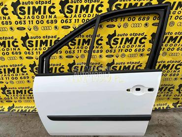 Vrata prednja leva bela DV369 za Renault Scenic od 2003. do 2009. god.