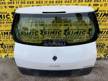Vrata gepeka bela DV369 za Renault Scenic od 2003. do 2009. god.