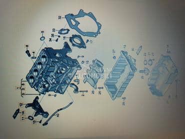 motor 1.6 tdi za Volkswagen Golf 6 od 2008. do 2012. god.