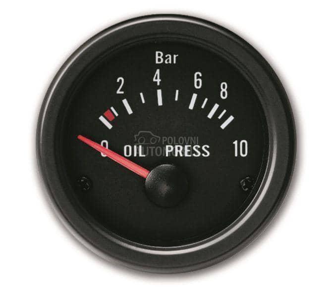 Cajger za pritisak ulja - crni