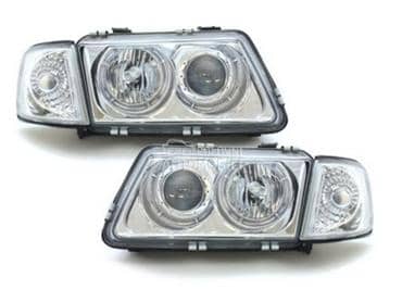 Kristalni farovi Angel Eyes  A za Audi A3