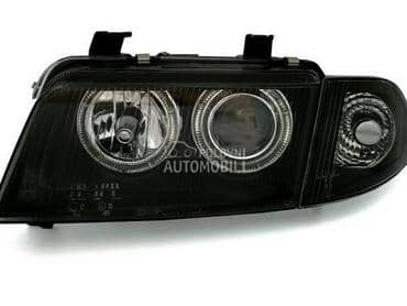 Kristalni farovi Angel Eyes  A za Audi A4, A4 Allroad