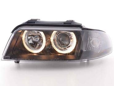 Kristalni farovi Angel Eyes  A za Audi A4, A4 Allroad