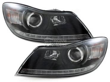 Kristalni farovi Devil Eyes  O za Škoda Octavia