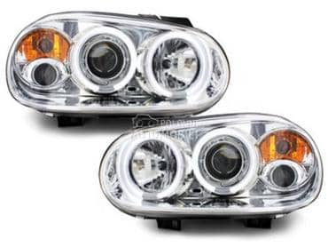Kristalni farovi Angel Eyes  G za Volkswagen Golf 4