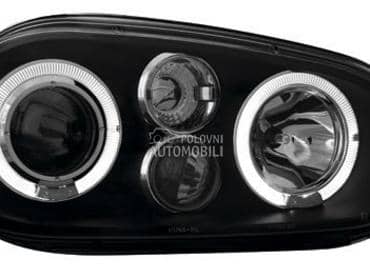 Kristalni farovi Angel Eyes  G za Volkswagen Golf 4