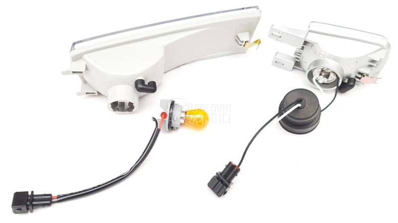 Kristalni clear glass migavci