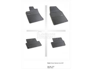 Tipske patosnice Frogum gumene za Nissan Qashqai, Qashqai + 2
