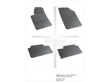 Tipske patosnice Frogum gumene za Peugeot Partner