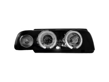 Kristalni farovi Angel Eyes  E za BMW Serija 7