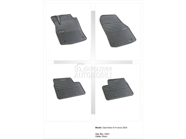 Tipske patosnice Frogum gumene za Opel Astra H