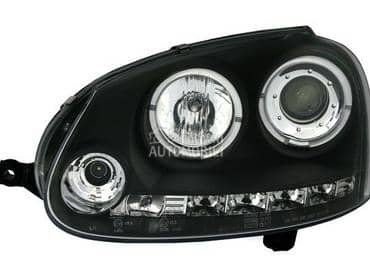 Kristalni farovi LED Angel Eye za Volkswagen Jetta