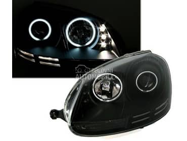 Kristalni farovi Angel Eyes  G za Volkswagen Golf 5