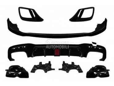 Dodaci branika Brabus W222 za Mercedes Benz S 260, S 280, S 300 ... od 2017. do 2020. god.