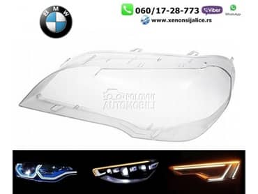 Staklo fara za far e70 za BMW X5