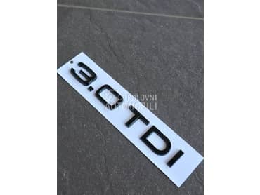 3.0 TDI crni znak gepeka NOVO za Audi Ostalo