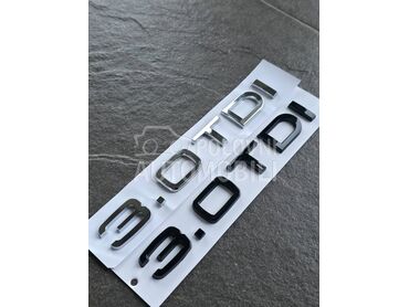 3.0 TDI oznaka gepeka NOVO za Audi Ostalo