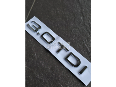 3.0 TDI sivi znak gepeka NOVO za Audi Ostalo