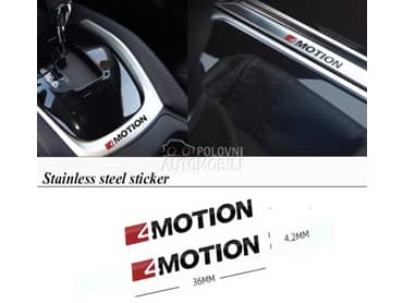 4motion nalepnice enterier NOV za Volkswagen Ostalo