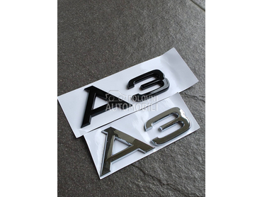 A3 oznaka gepeka NOVO za Audi A3