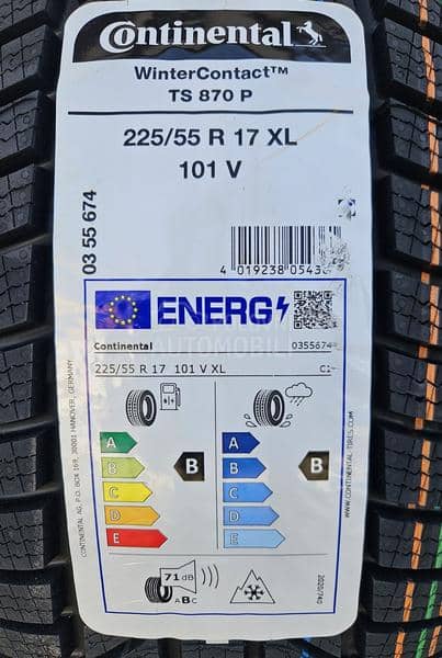 Continental 225/55 R17 Zimska
