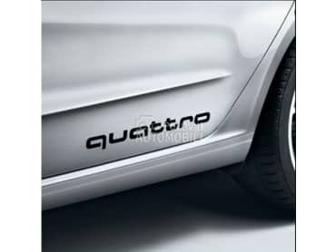 Quattro nalepnice za bokove za Audi Ostalo