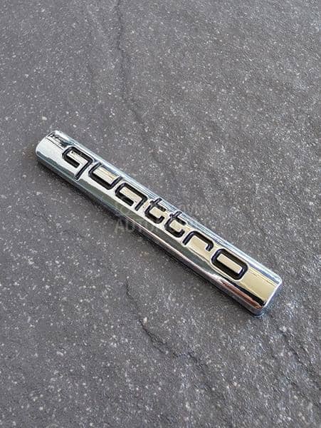 Quattro oznaka za gepek NOVO