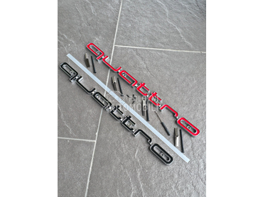 Quattro oznaka maske NOVO za Audi Ostalo