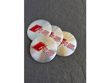 RS nalepnice cepova felni NOVO za Audi Ostalo